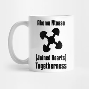 Akoma Ntoso | Adinkra Symbol | African | African American | Black Lives Mug